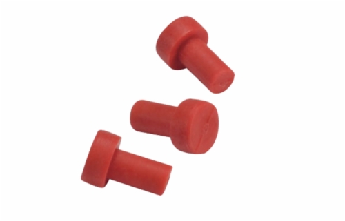 CONNECTOR SEALING PLUGS, SIZE 8, RED