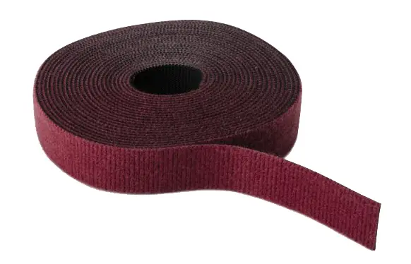 854-44394, GRIP TIE ROLL, 180.0"X.75", UL94V-2 FLAME RATED, POLYAMIDE; POLYPROPYLENE, MAROON, 1/PKG, 089306242192