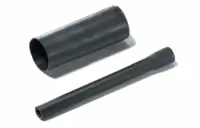 313F332-9-18-200 STRAIGHT BOOT, LOW PROFILE, WITH ADAPTER LIP W/ADHESIVE