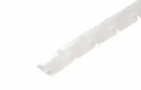 PE SPIRAL WRAP 1/2" CLEAR