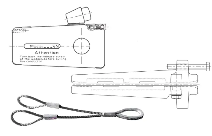 WEDGE CLAMP KIT FOR 14.4 MM TO 16.1 MM