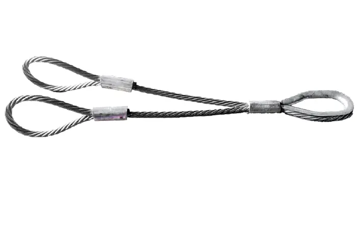 WEDGE CLAMP SLING FOR PULLING CABLE