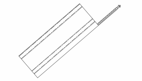 REV-, SHIELDING, CABLE, CUT 20 INCHES, WITH LUG