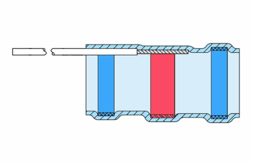 SAE-AS83519/2-1, TERMINATION SLEEVE (MIL-S-83519/2-1), 5940-01-135-7088