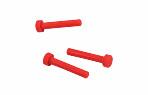 CONNECTOR SEALING PLUGS, SIZE 8, RED